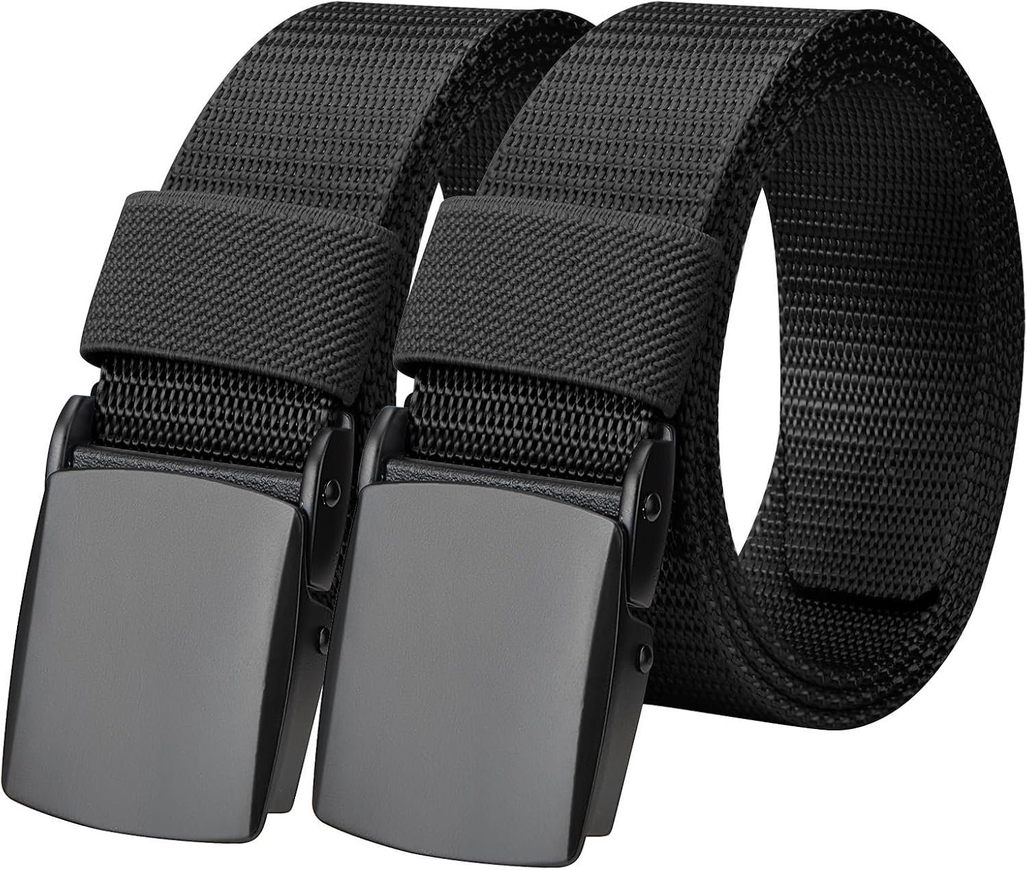 Set van 2 Riemen zonder gaten, verstelbaar, Polyester - ShopVlot