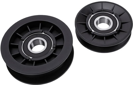 lyrlody V Aandrijfwiel Plat Pulley Kit GX20286 GX20287, Vervangt 1760097 — afbeelding 2