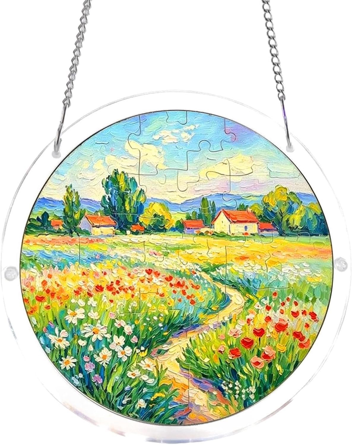 Tuin Suncatcher 2D Flat Kleurrijke Decoratieve Home Decor