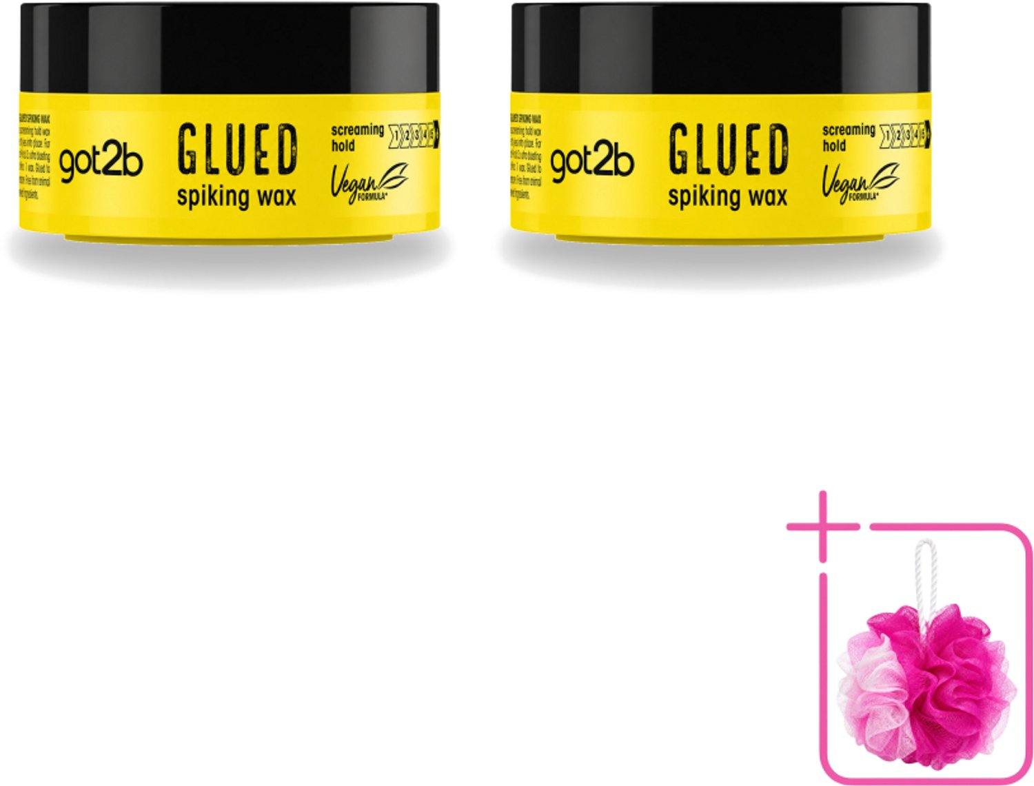 2 x Got2B - Spiking Wax - Glued - 75 ml - Bulkverpakking - Haarkleur - Haartypen