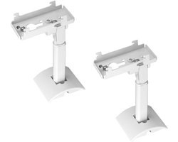 Verstelbare Plafondbeugel voor Surround Sound Speakers, Geschikt voor Bose UB-20 Series II, 2-Pack, Wit, Ideaal voor Thuisbioscoop en Audio-installaties
