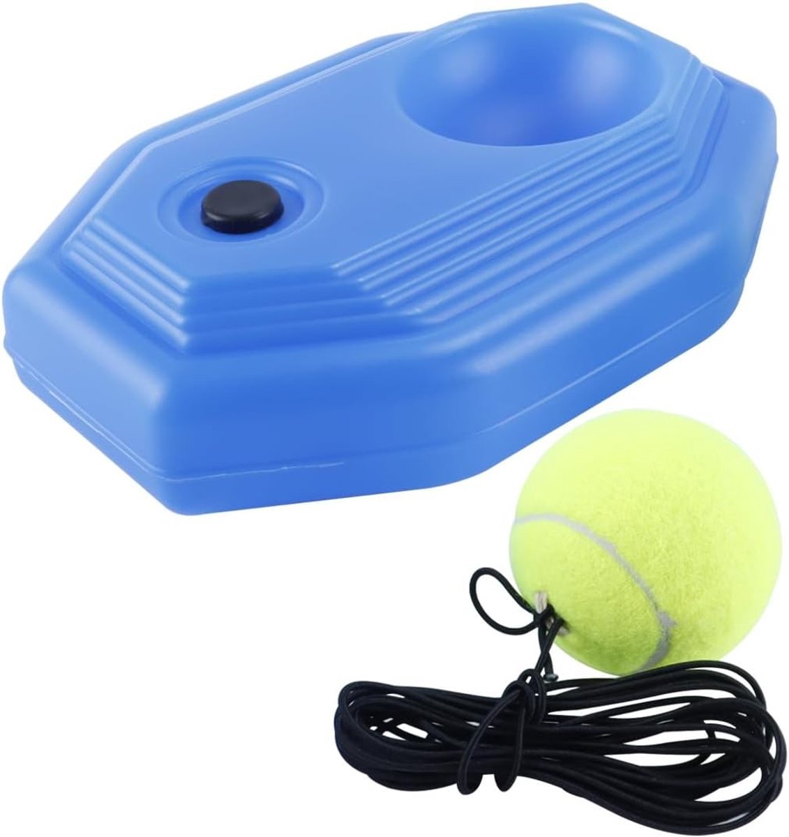 Tennis Trainer Set voor Beginners - Draagbare Oefenapparatuur met Terugkaatsballen voor Jonge Spelers en Verbetering van Techniek
