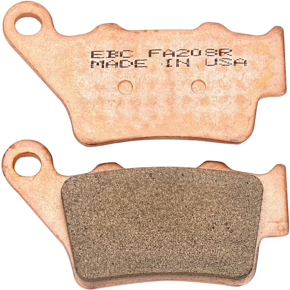 Ebc Fa-r Series Fa208r Gesinterde Remblokken Zwart