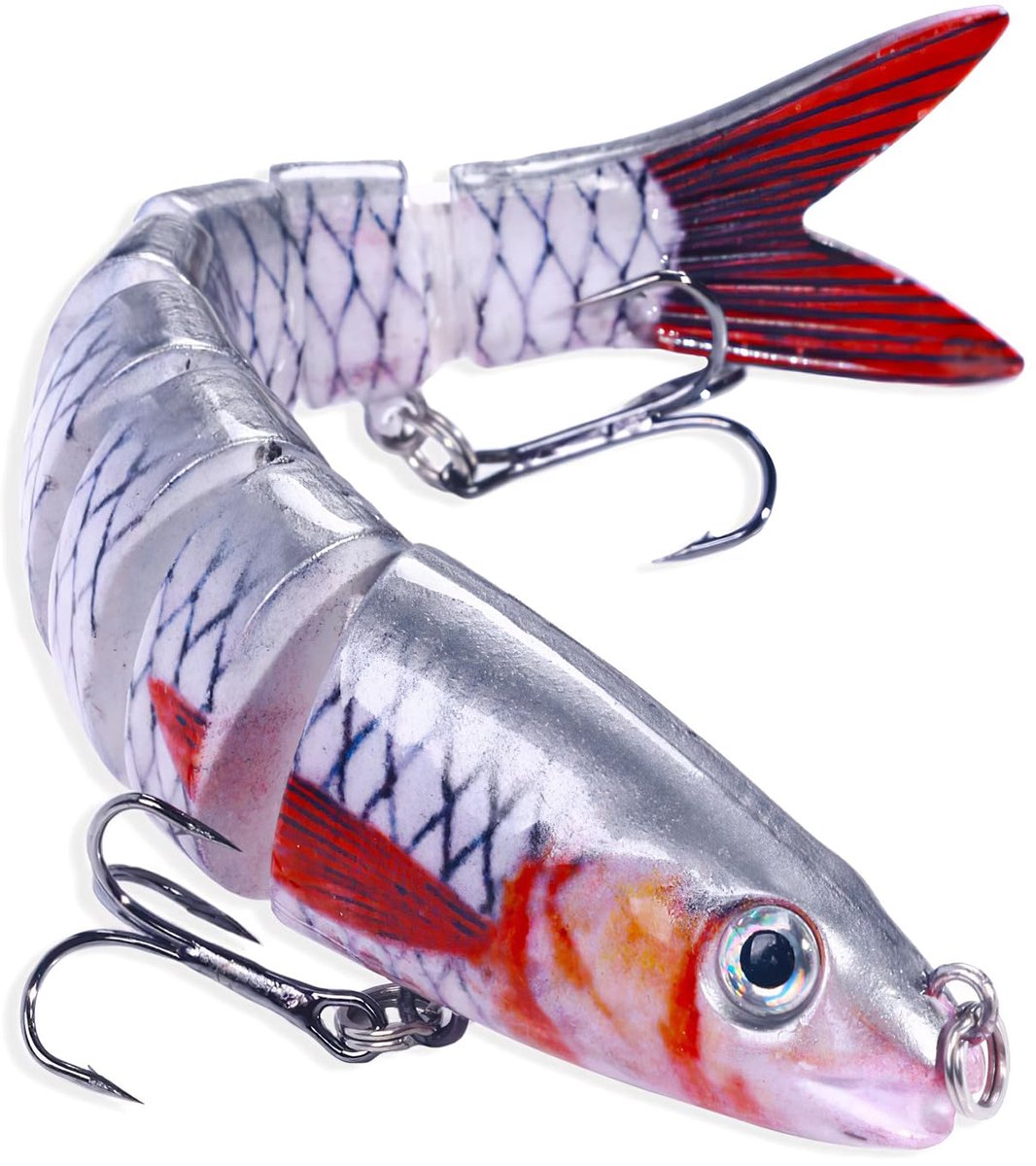 Wobbler Swimbait - Meerdelig kunstaas - Voor snoek - 13,5 cm