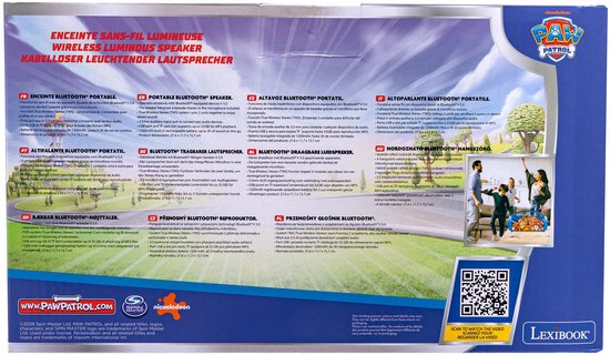 Lexibook, PAW Patrol, Lichtluidspreker Karaoke Plezier, Blauw, BTP585PAZ — afbeelding 2