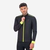 Rogelli Core Heren Fietsjack - Winter - Waterafstotend - Zwart/Fluor
