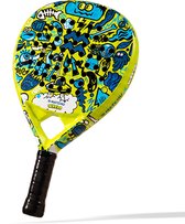 Matchu Sports - Padel Racket - WOTTO – 3K Carbon – Druppelvorm – 360 Gram – Beginner/Gevorderd – ART series Padel - Incl. Luxe Geschenkdoos