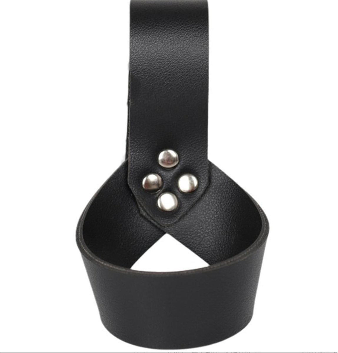 Leren Bijl Holster voor Bescherming - Handgemaakte Accessoires voor Halloween en Kerst, Ideaal voor Buitenactiviteiten en Verkleedpartijen