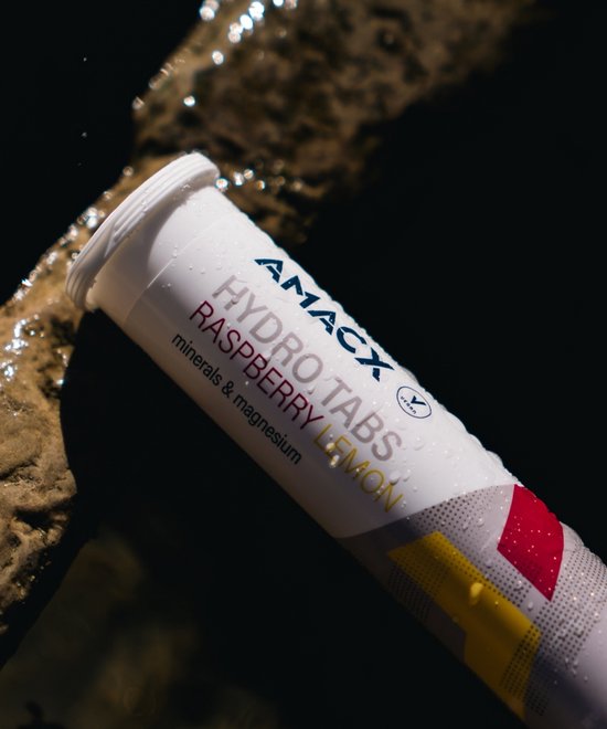 Amacx Hydro Tabs - Electrolytes - Elektrolyten - Elektrolyten Poeder - Raspberry Lemon - 6 pack - 120 tabs — afbeelding 4