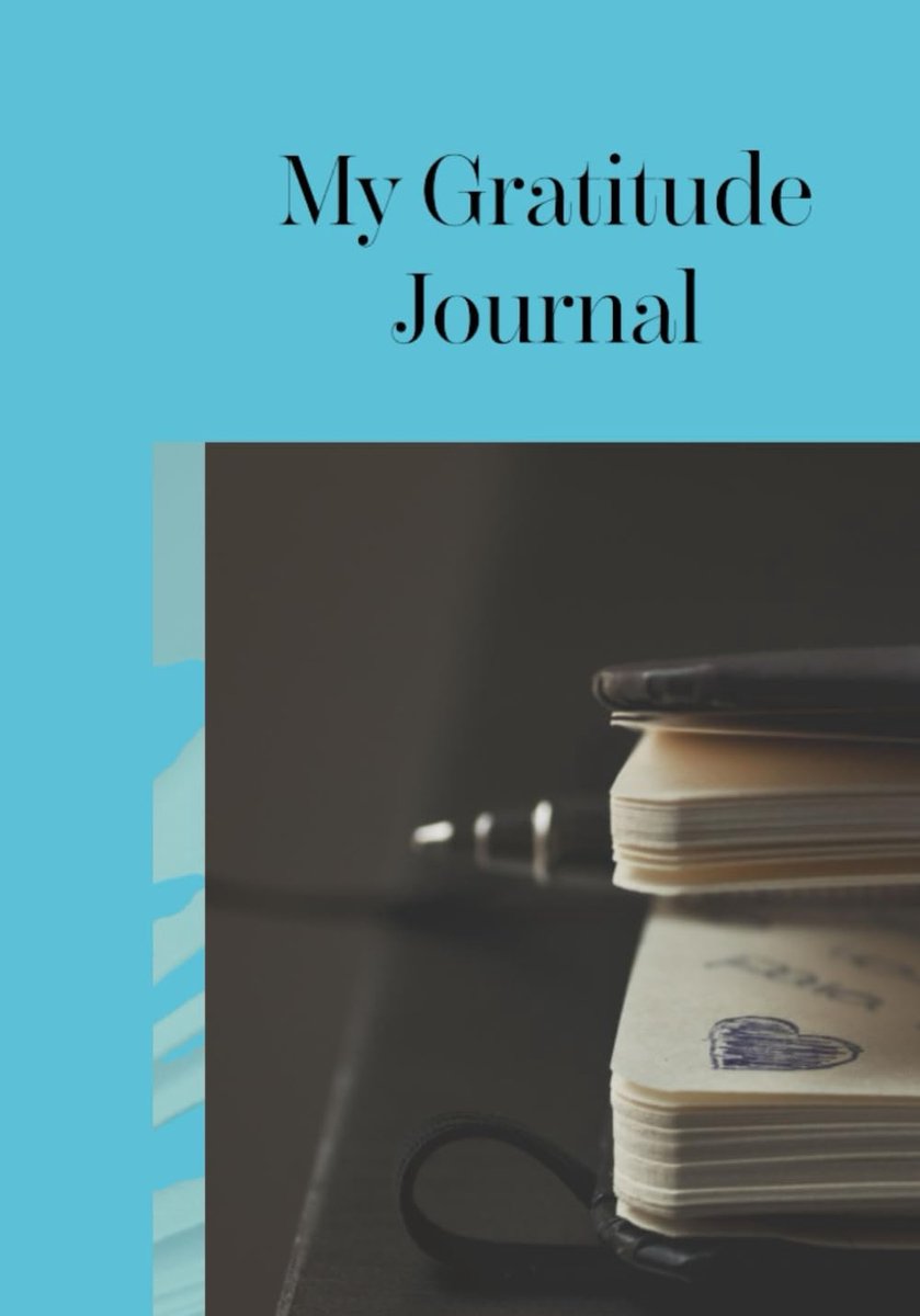 SnelShoppen - My Gratitude Journal, Lijn Journal voor Dankbaarheid, Dagboek met Regels, A5 Formaat, 120 Pagina's, Geschikt voor Persoonlijke Groei en