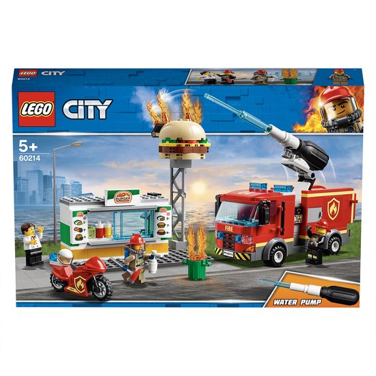 LEGO City Burger Bar Fire Rescue 60214
