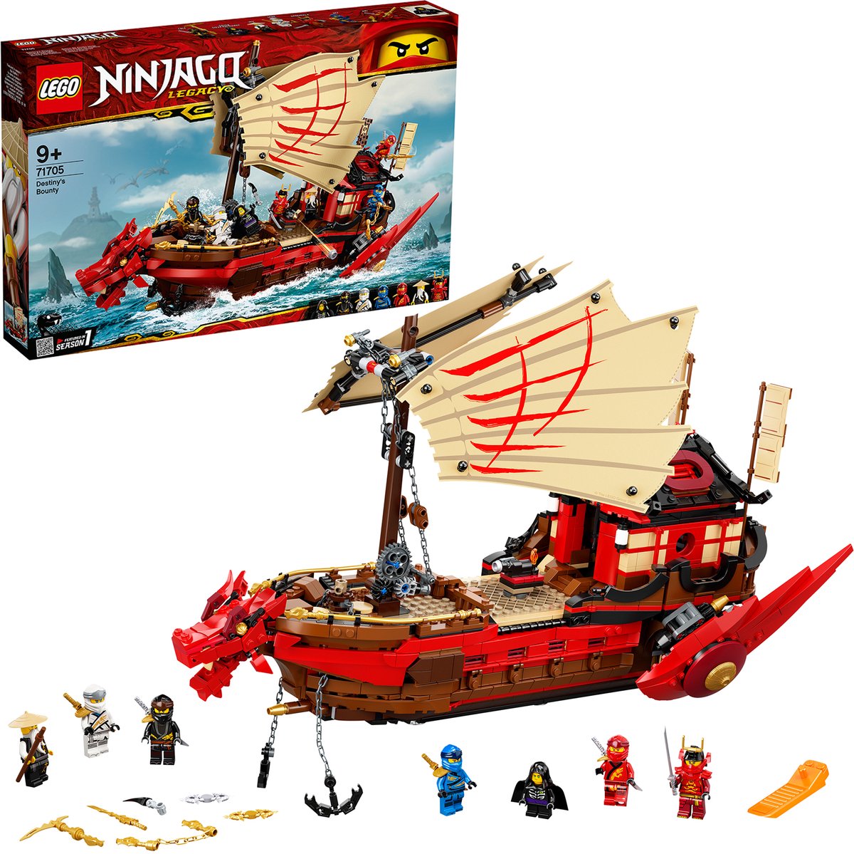 LEGO NINJAGO Destiny's Bounty 71705 — afbeelding 4