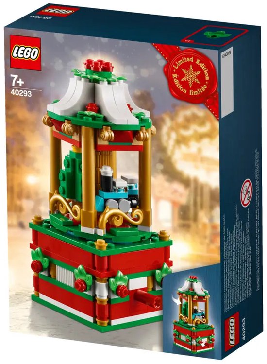 LEGO Christmas Carousel 40293, Bouwpakket, 7 jaar, Kunststof, 251 stuk(s)