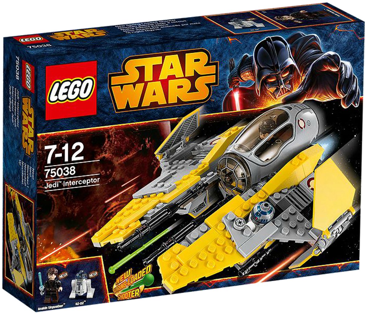 LEGO Star Wars Jedi Interceptor, Bouwpakket, 7 jaar, 223 stuk(s)
