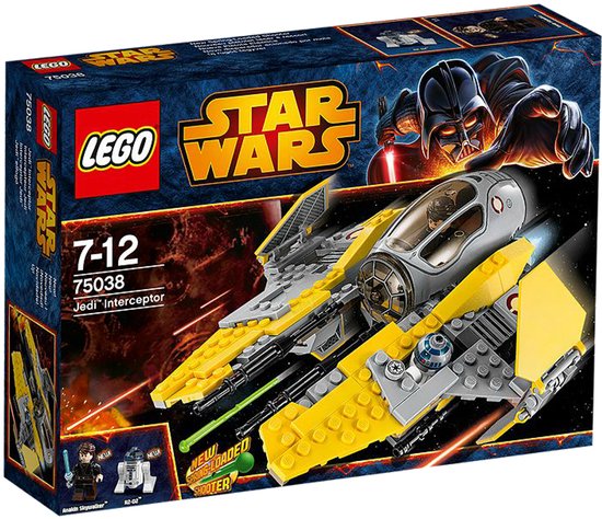 LEGO Star Wars Jedi Interceptor, Bouwpakket, 7 jaar, 223 stuk(s)