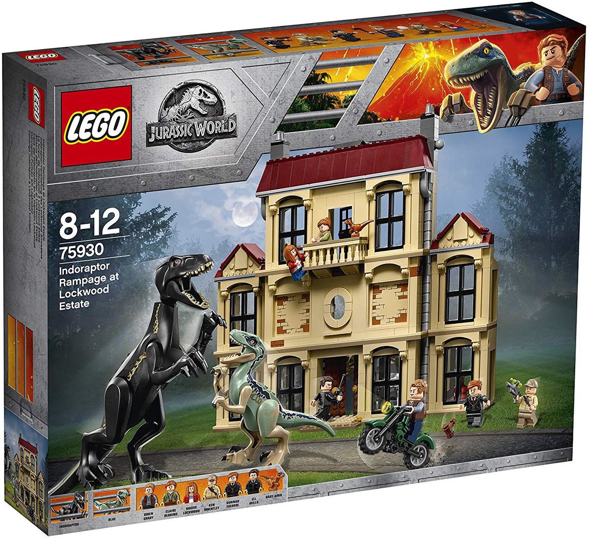 LEGO Jurassic World Indoraptorchaos bij Lockwood Estate 75930 — cadeau in Spellen & Speelgoed - foto 2