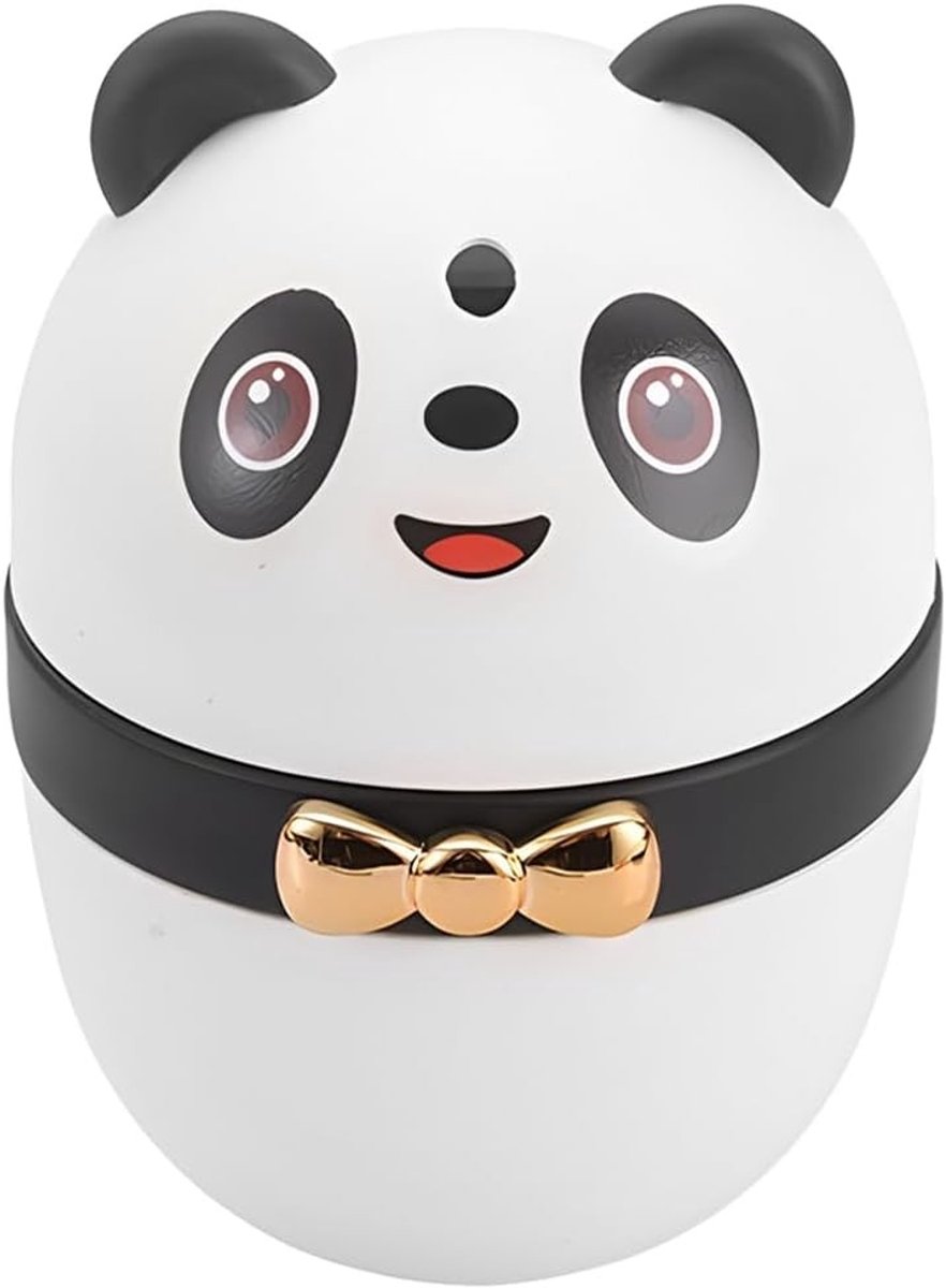 Schattige Panda Toothpick Holder voor Bureau - Druktype Tandenstokerhouder van PP Plastic - Ideaal voor Schoonheid en Netheid in Huis en Kantoor