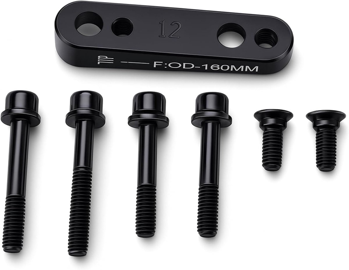 Ultralight en Duurzame Adapter voor Schijfremklauw, Geschikt voor Racefietsen en Fietsaccessoires