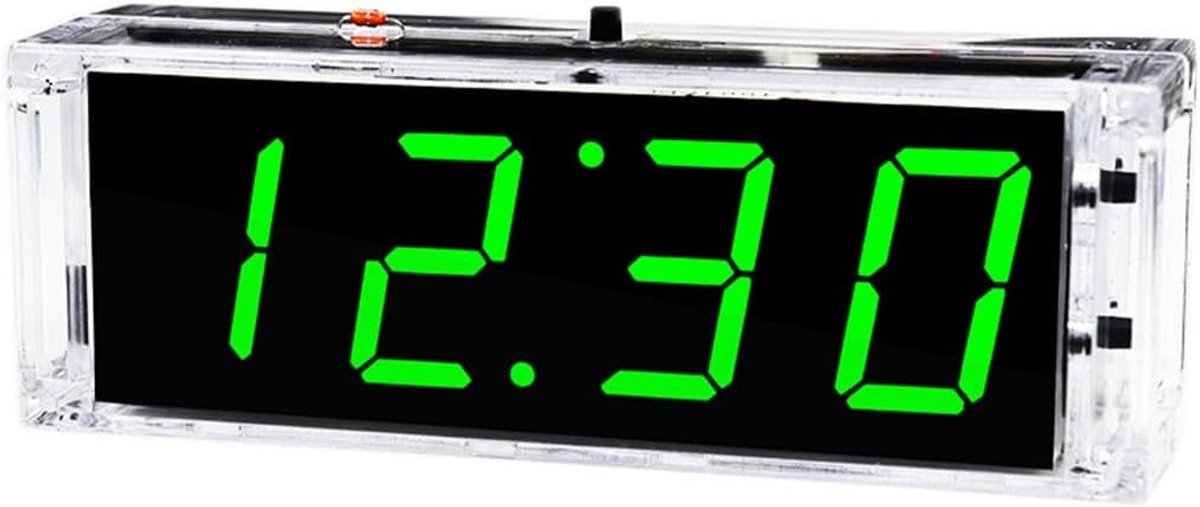 Digitale Klok Set met LED Weergave van Tijd, Temperatuur en Datum - Eenvoudige Klok voor Beginners met Lichtbediening