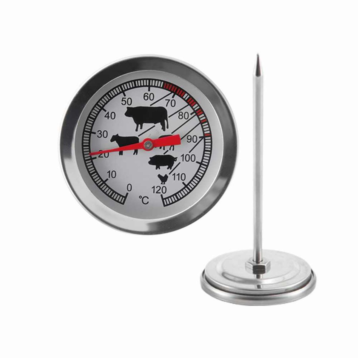 Vleesthermometer, set van 4 stuks BRUHL