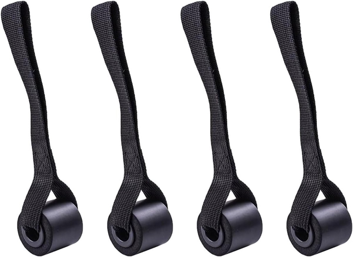 Duurzame Deuranker voor Fitness- en Weerstandsbanden - Ideaal voor Thuisworkouts met Comfortabele Schuimrubberen Grip
