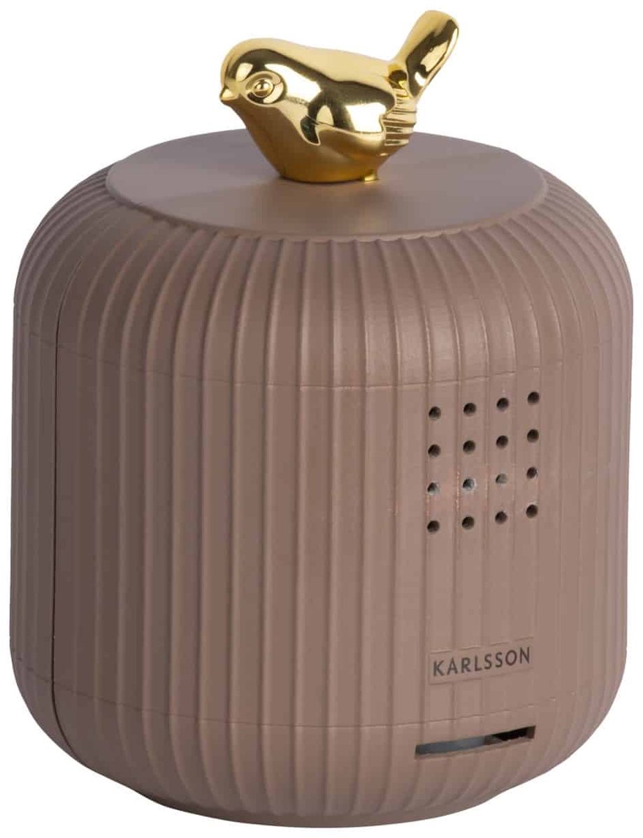 Karlsson Sound box Cadiz Bird - Mokkabruin - 8x10.2x8cm - Scandinavisch - Polystyreen