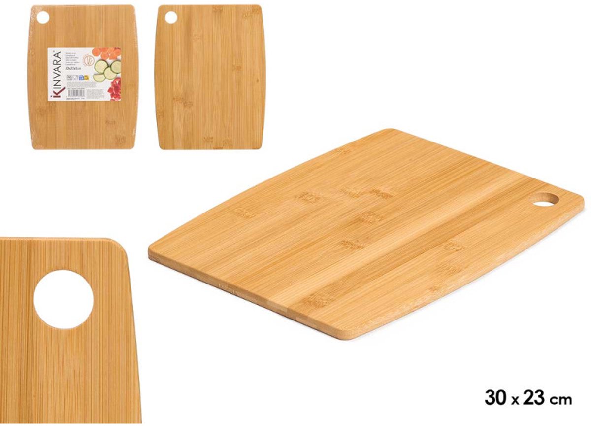 Snijplank - Bamboo - 30x23cm - hakplank - bamboe - keukengerei