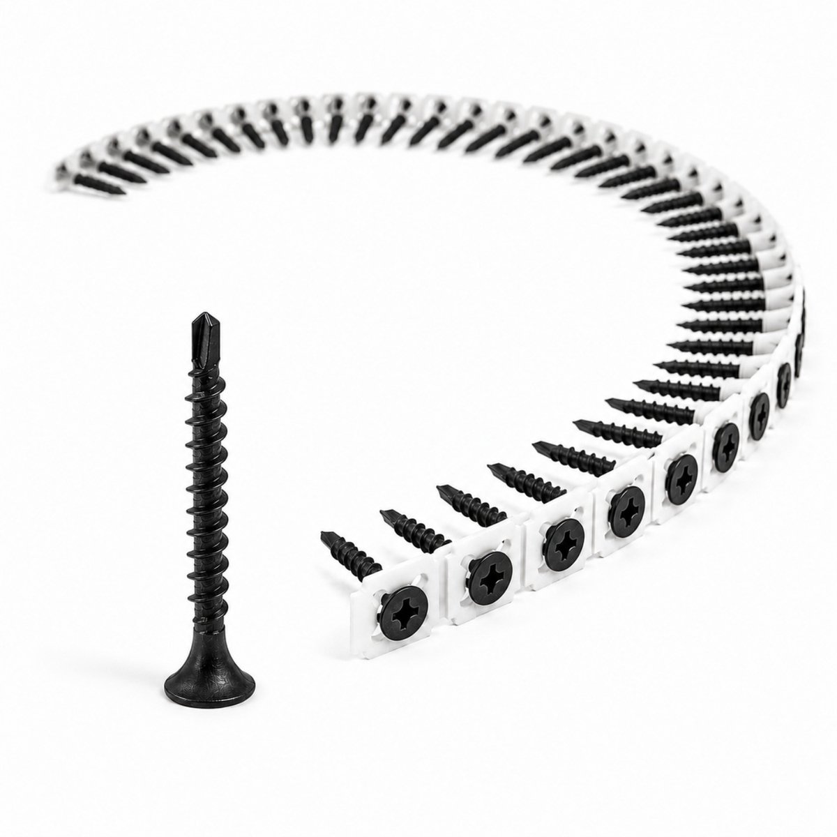 PARCO Gipsplaatschroeven op Band met Boorpunt 3,5 x 45 mm – Voor Metalen Profielen tot 2,0 mm – PH2 – 1000 Stuks