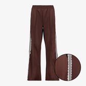 TwoDay dames broek met kanten biezen bruin - Maat M