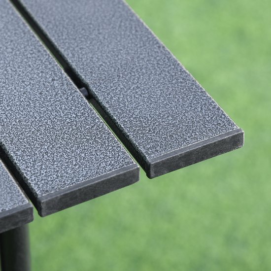 Outsunny - Campingtafel - met Opbergtas - met Nettas - Grijs van Outsunny — afbeelding 2