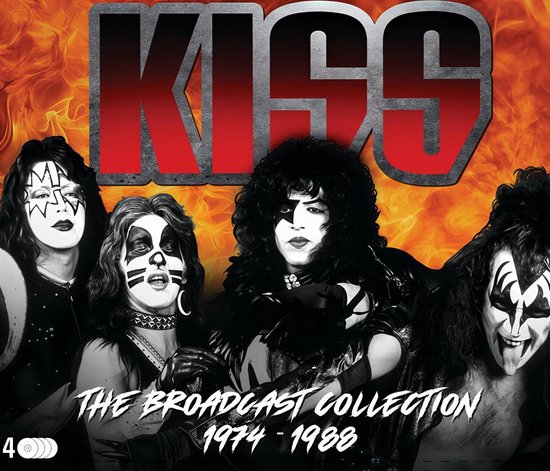 Kiss - The Broadcast Collection 1974-1988 (4 CD)
