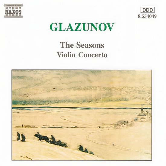 Ilya Kaler - Glazunov: Violin Concert & The Seasons (CD)