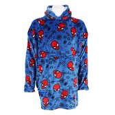 Spider-Man Hoodie Fleece deken, True Hero - Kind - One Size