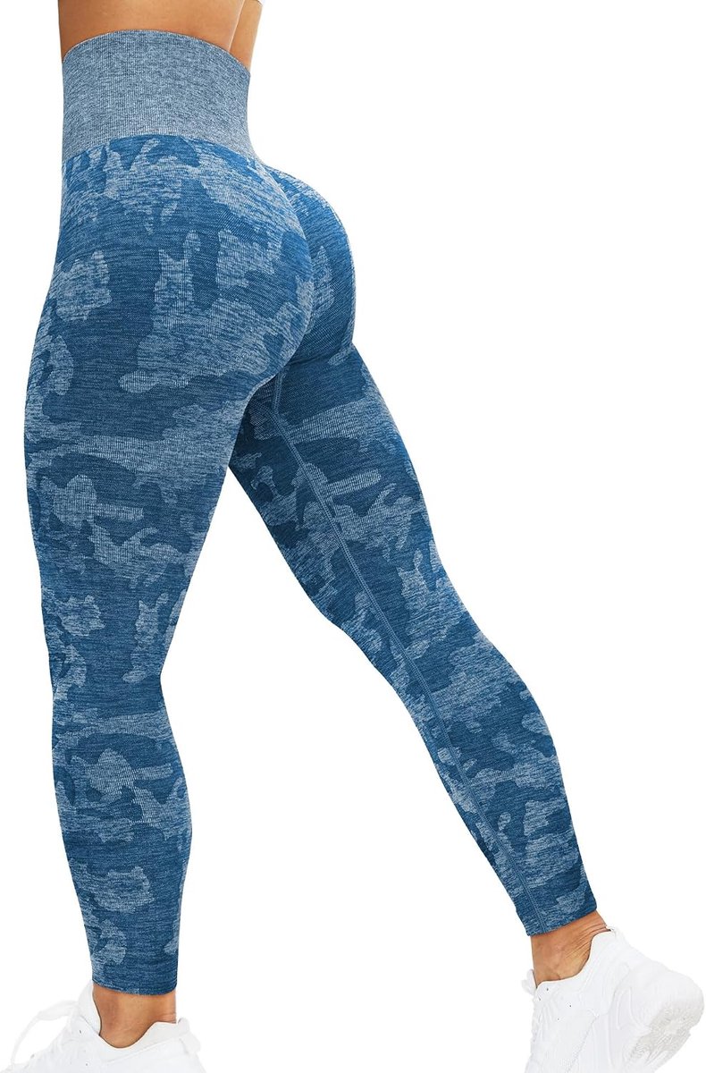 sportbroek, hoge taille, naadloze broek, gym, yoga, sport