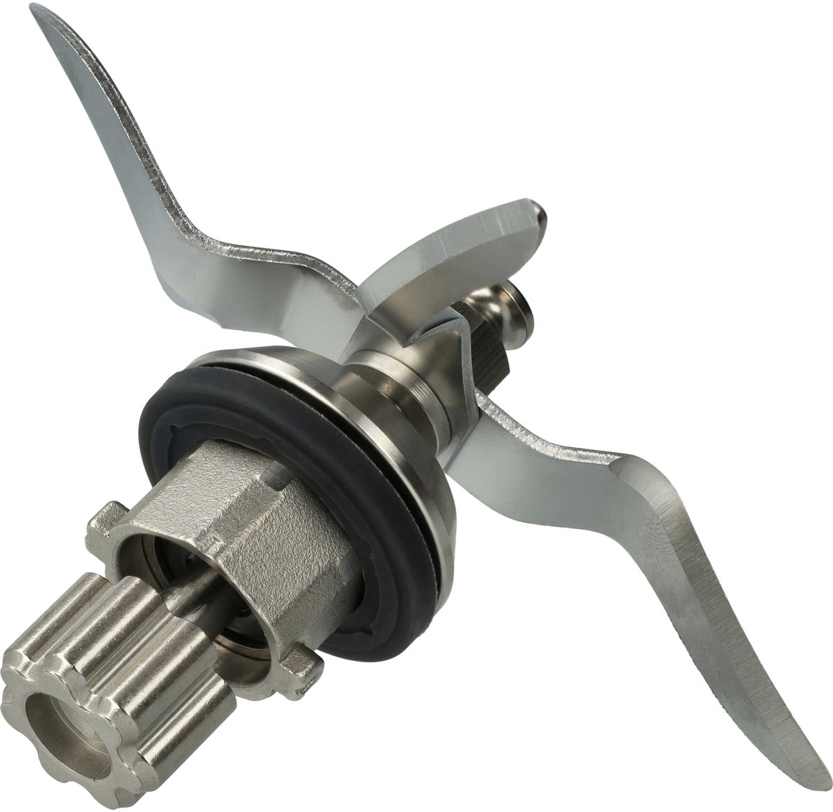 vhbw-vervangingsmes voor Silvercrest SKMK1200C3-28 voor keukenmachine – Met 4 roestvrijstalen messen, incl. afdichtring