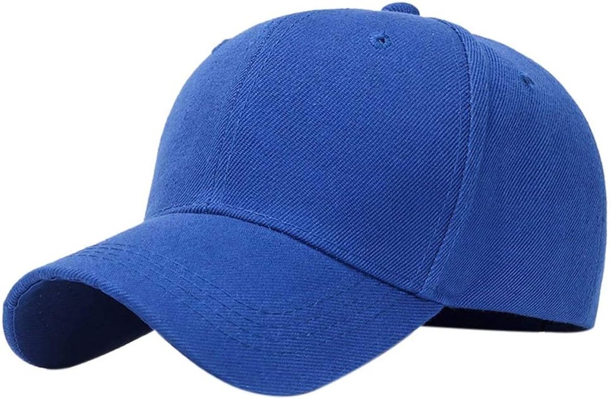 Dames eenvoudige effen baseballpet pet pet met klittenbandsluiting meerkleurige opties