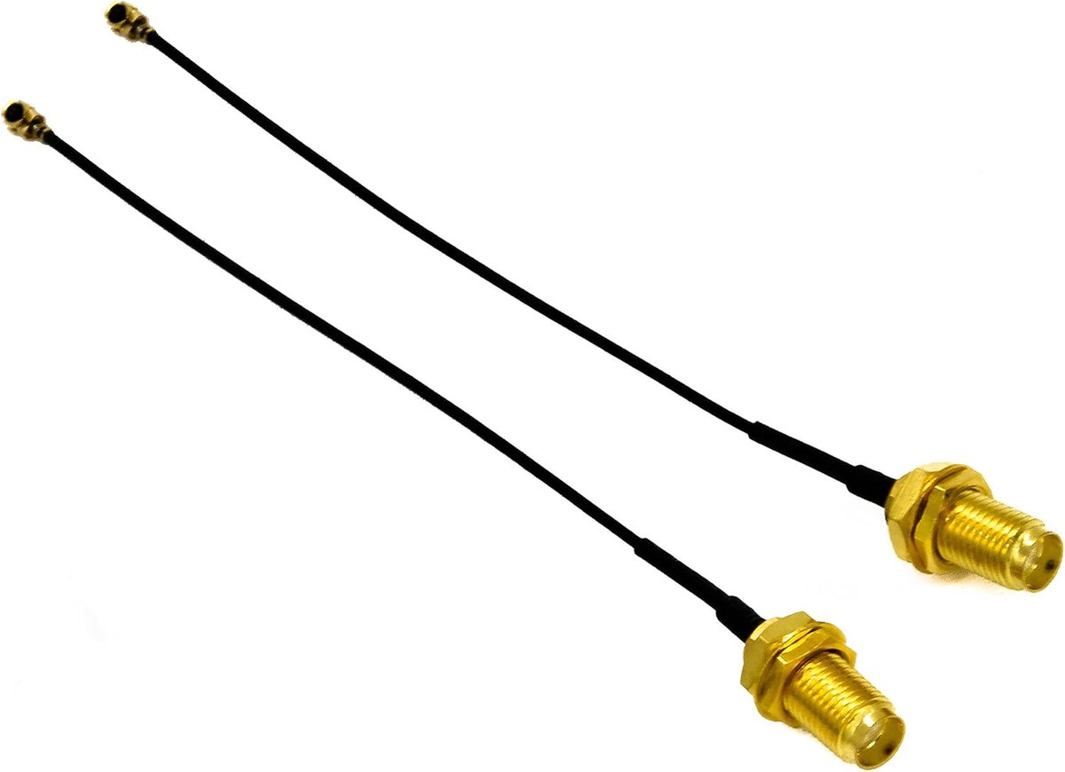Technikkram 868 MHz 2,4 GHz 5 GHz Pigtail SMA voor antenne met stekker NFC RFID WLAN UMTS WiFi