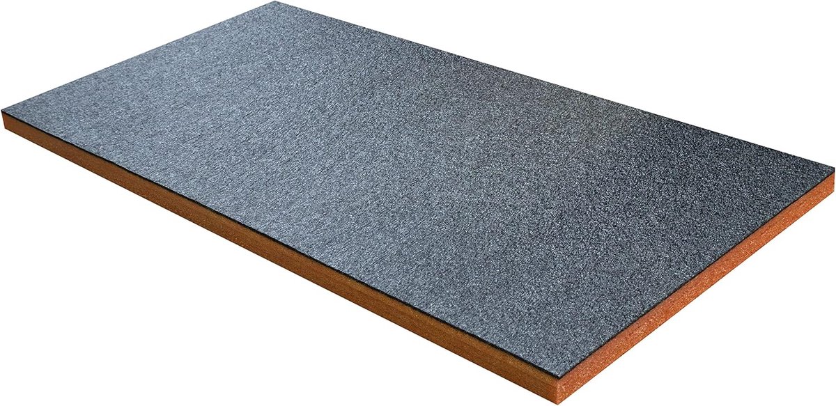Foam Medium Sheet - 1000mm x 500mm | Snij- en Schil Schuim voor Gereedschapskist Organisatie, Vliegkoffers, DIY & Tool Opbergsystemen (30mm, Oranje)