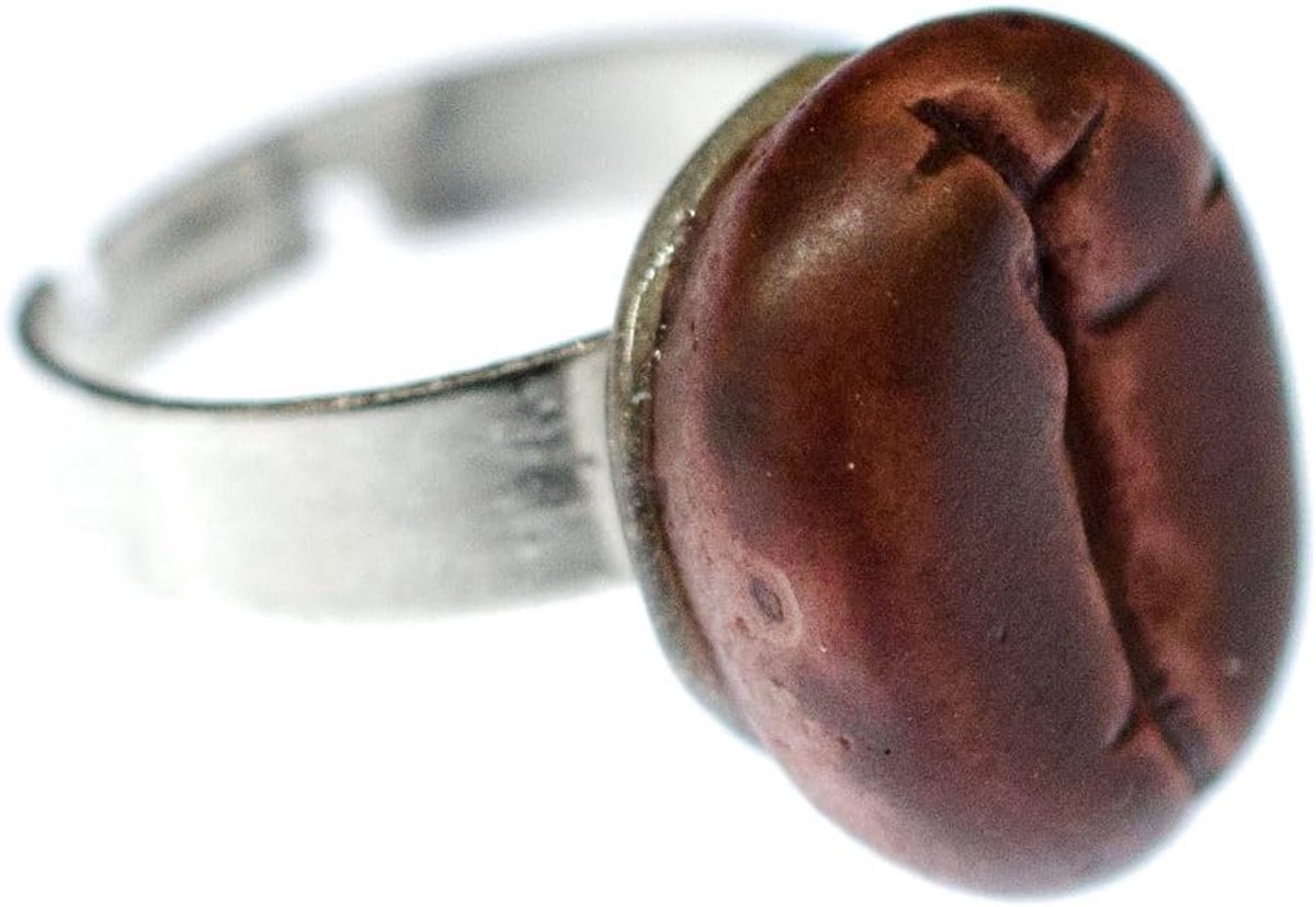 Koffie Bean Ring Cafeïne Drinken Zaad Ontbijt Koffie Break