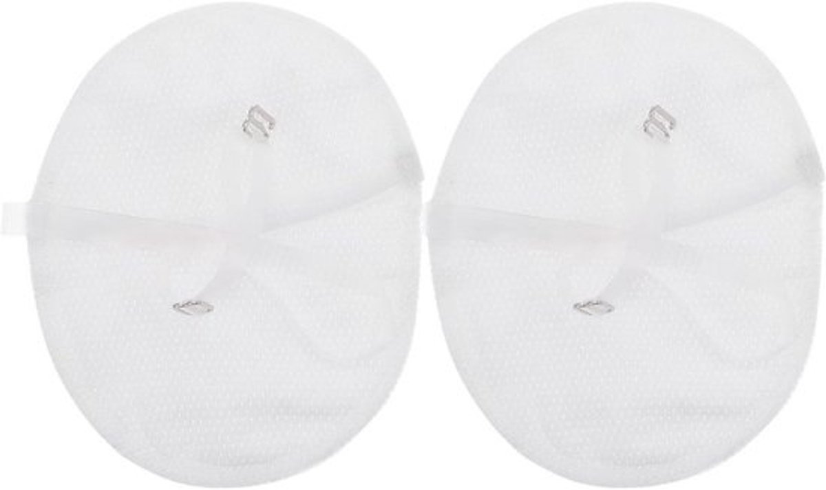 Set van 2 wasbare onderarmpads voor zweetbescherming - ademend en comfortabel voor dames en heren