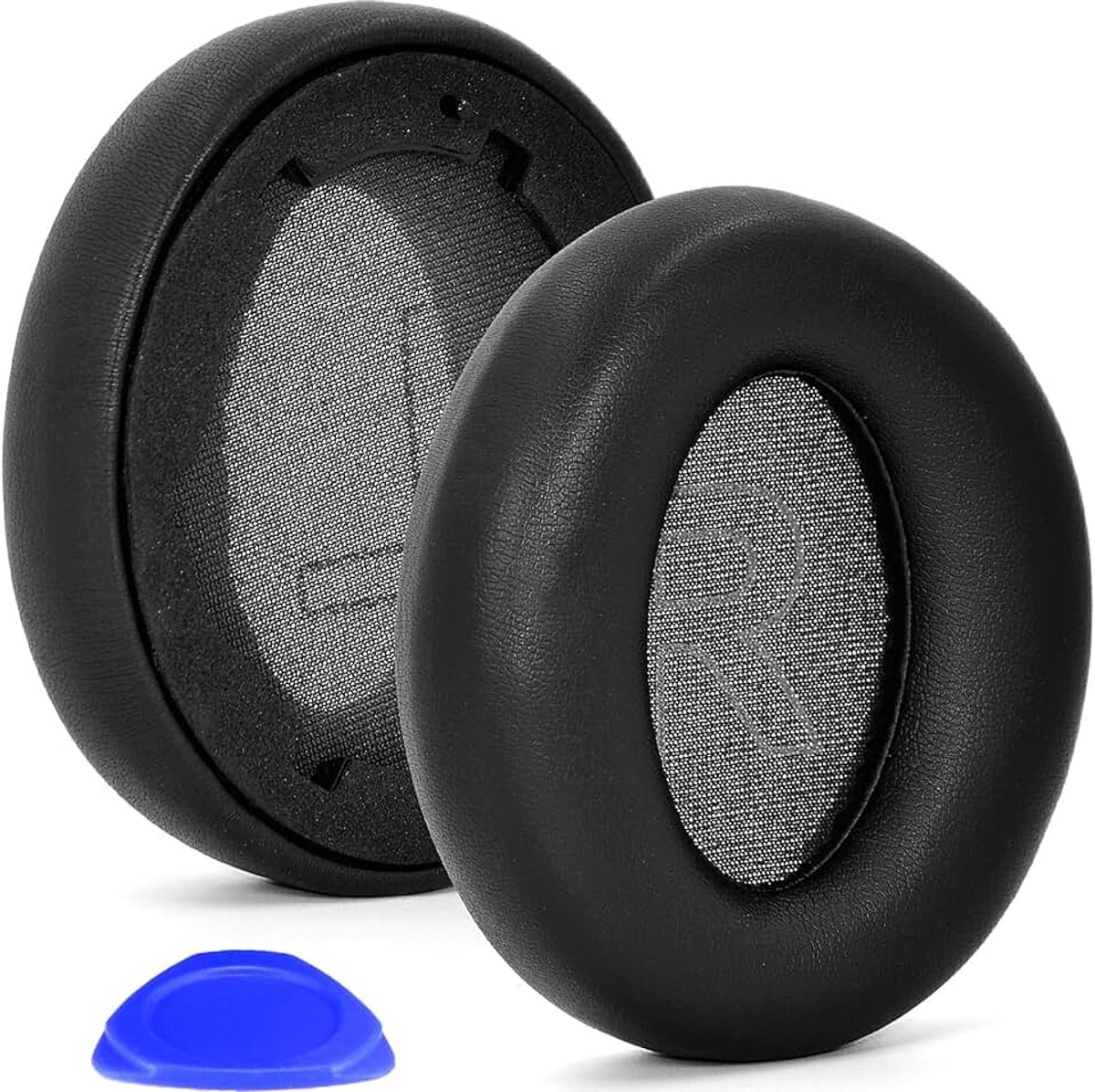 Oorkussens voor Anker Soundcore Life 2 / Q20 (niet compatibel met Life 2 Neo hoofdtelefoon) | Ook voor Life 2 / Q20 / Q20+ / Q20 BT van zacht eiwitleer en traagschuim met hoge dichtheid