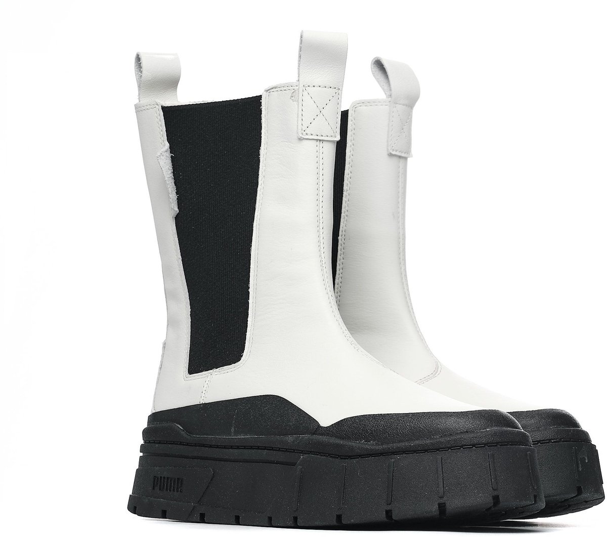 Puma Mayze Stack Chelsea Wns 386272 Dames Botki Wit