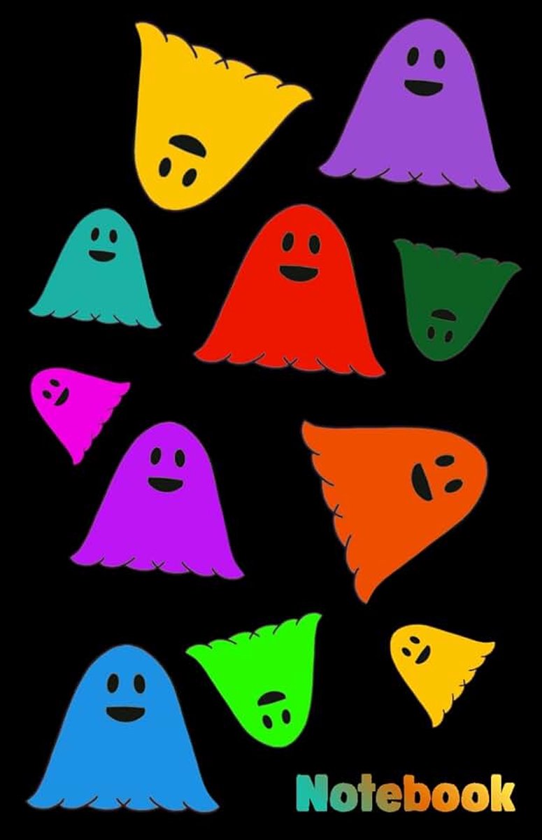 Multi coloured Ghosts