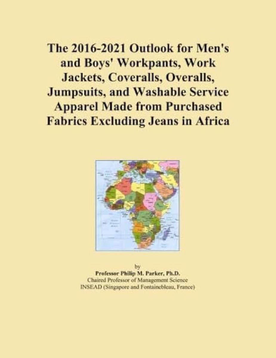 2016-2021 Outlook for Men's and Boys' Workpants, Work Jackets, Coveralls, Overalls, Jumpsuits, and Washable Service Apparel Made from Purchased Fabrics Excluding Jeans in Africa