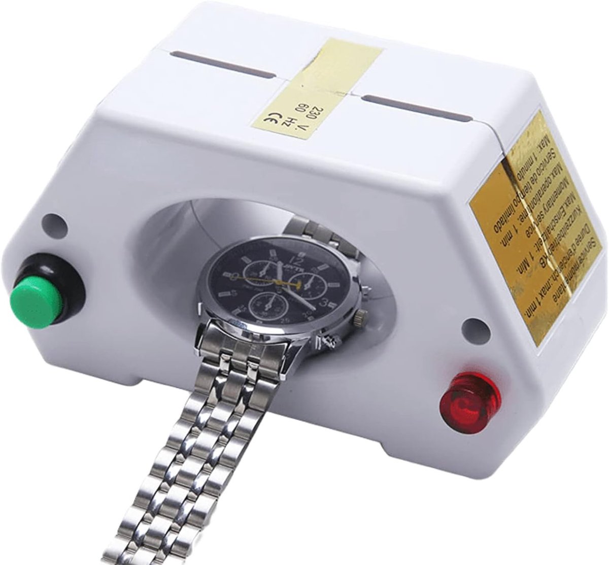 Demagnetiseur voor mechanische horloges met EU-plug - Geschikt voor verschillende horlogetypes en eenvoudig in gebruik