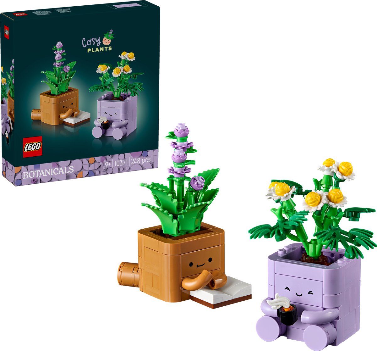LEGO Botanicals Gezellige Plantjes Bouwpakket voor Kinderen en Kinderkamer-Decoratie 10371 — cadeau in Spellen & Speelgoed - foto 2