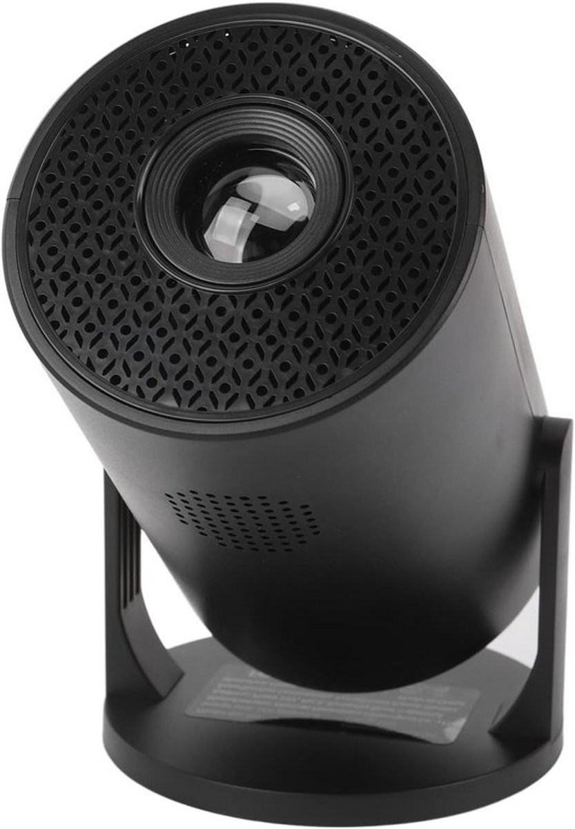 Mini Projector met WiFi en Bluetooth, 1080p Resolutie, Verstelbaar 150-inch Scherm voor Thuisbioscoop, Kamperen en Gaming