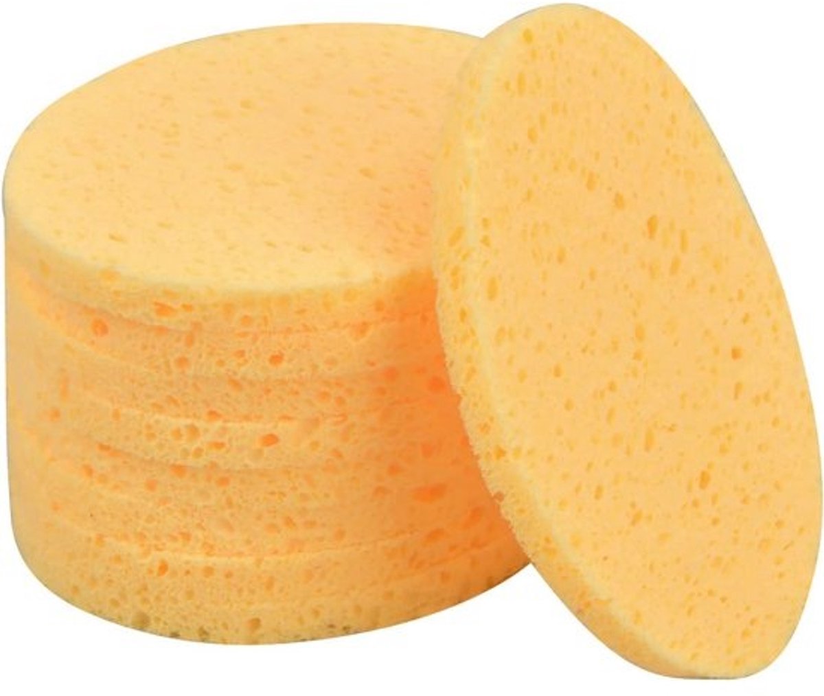 Gezichtsreinigingsspons Set van 10 - Ovale Makeup Verwijder Pads voor Diepe Reiniging