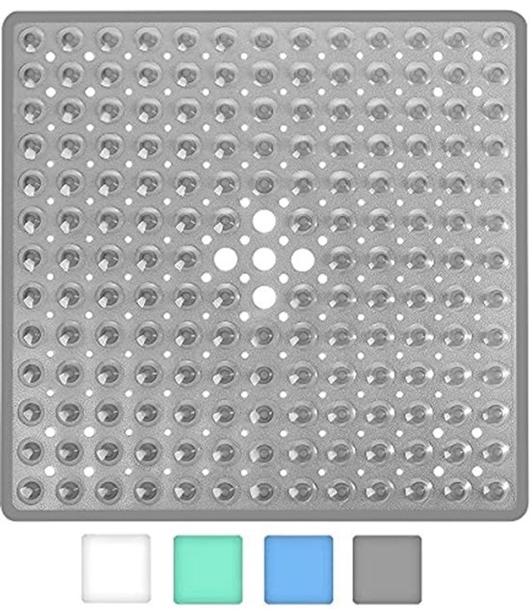 Vierkante Antislip Douchemat 53 x 53 cm - Veilig en Machinewasbaar