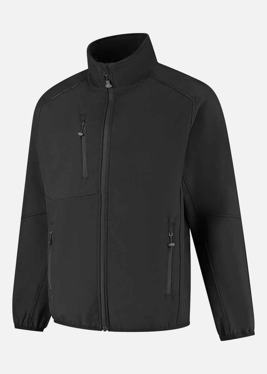 Faze.One Tomorrow Softshell Jas - Zwart - Maat M | Winddicht | Heren